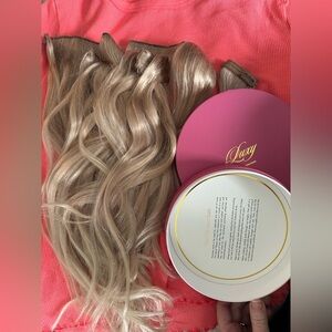 Luxy 20" Classic Sandy Blonde Balayage Clip-In Extensions (220g)